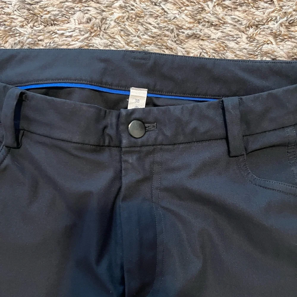 Lululemon Black Men's Dress Pants 38 - Picture 2 of 3